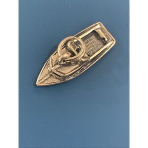 Vintage Speed Boat Sterling Silver Jewelry Charm #recreation #boat